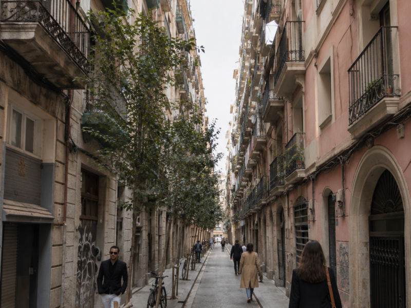 Piso en el corazón de Barcelona